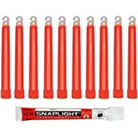 Cyalume 9R-3N8P-F55Q - Barras de luz rojo SnapLight Luces químicas 15 cm- 6 Inch Lightstick super brillante con duración…